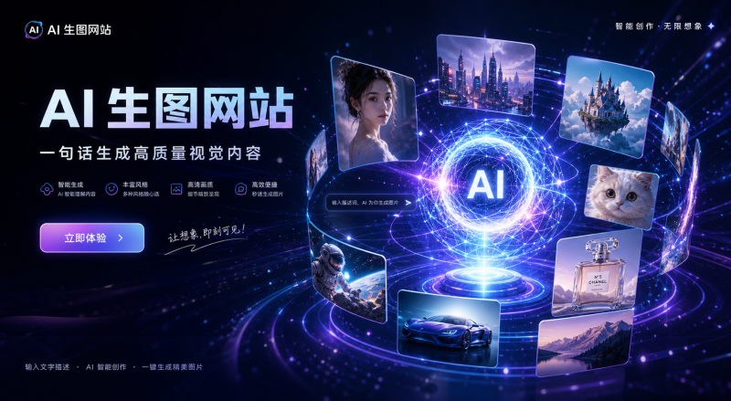 AI生图-柒柒资源网